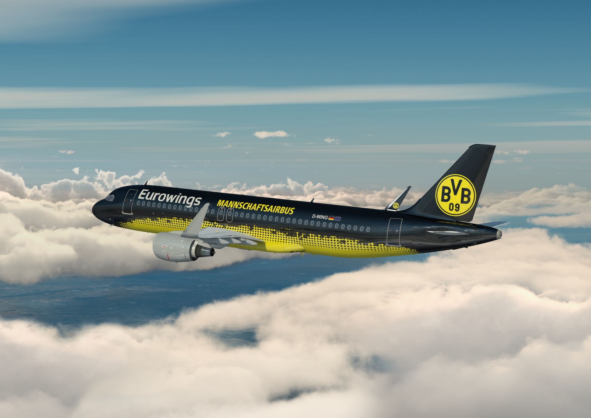 Eurowings,  Borussia Dortmund İle Şampiyonlar Ligi’ne