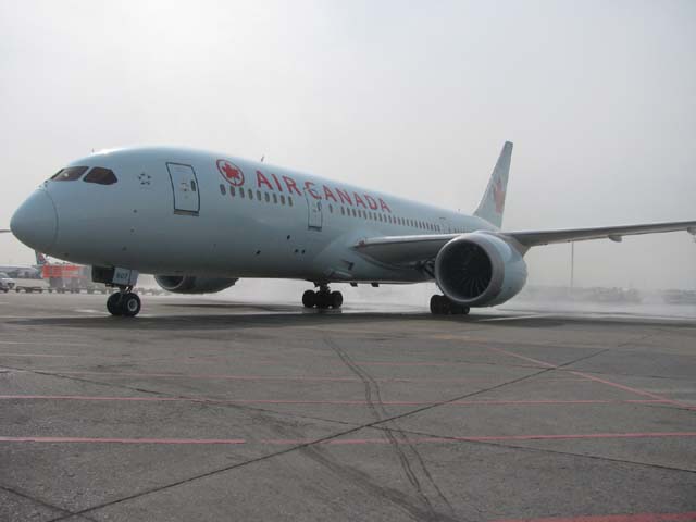 Air Canada Dreamliner ile gelecek artık