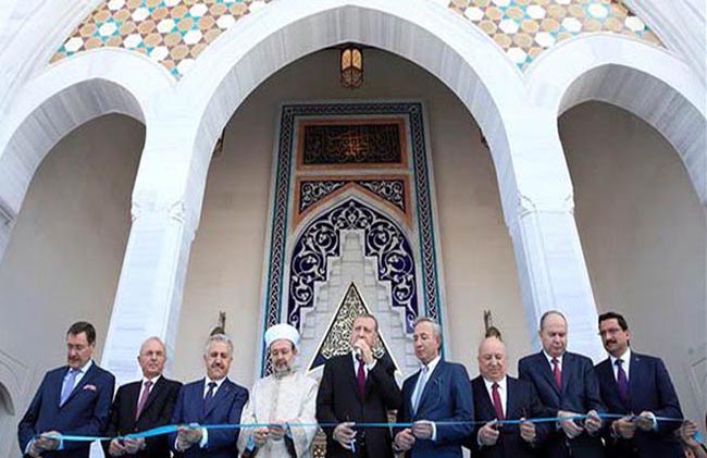 Erdoğan, Esenboğa Havalimanı Camii’nin açılışını yaptı