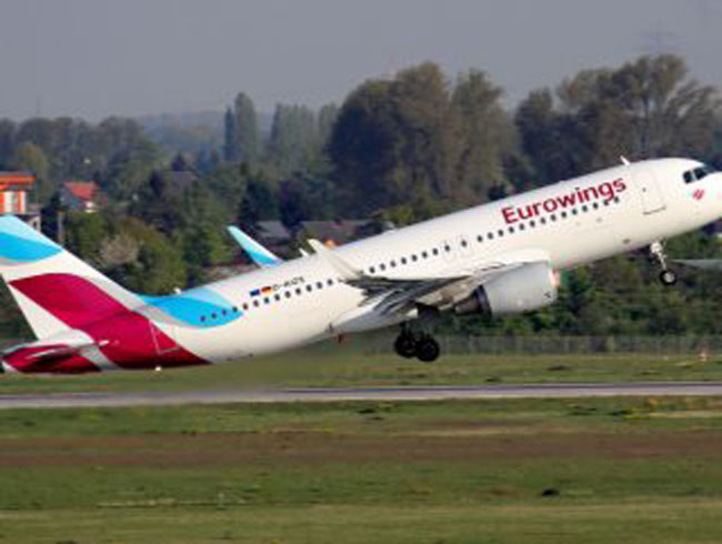 Eurowings, rezervasyonları 72 saat boyunca sabitledi