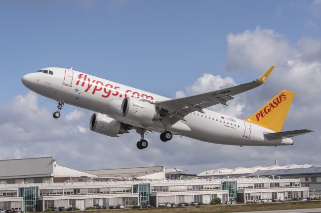 Pegasus Yeni A320’ye “Demokrasi” Adını Verdi