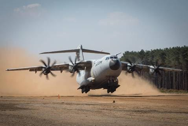 A400M Kum Pistte Yeteneğini Kanıtladı