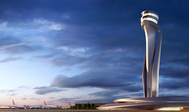Yeni Havalimanının Kulesi “Uluslararası Mimarlık Ödülü” Kazandı