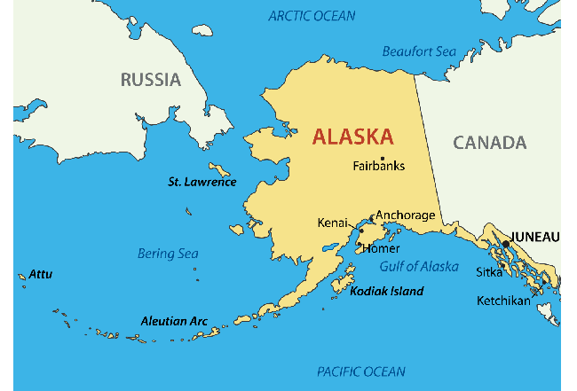 Alaska’da havada uçaklar çarpıştı