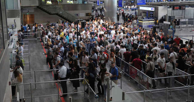 Türkiye havalimanlarında mart ayında 15 milyon 288 bin yolcuya hizmet verildi