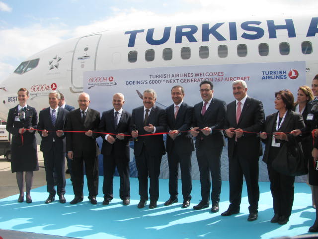 THY 100. Boeing 737NG teslim töreni gerçekleştirildi