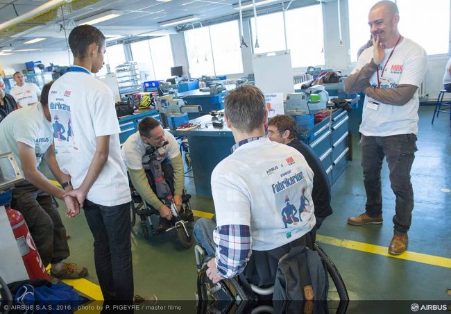 Airbus Group engelliler için yenilikçi çözümler geliştirilmesini destekliyor