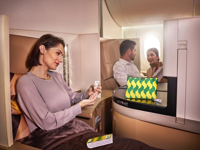 Etihad, A380’de “En İyi First Class” ödülü aldı