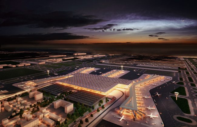 Yeni Havalimanının %38’i tamamlandı (videolu)