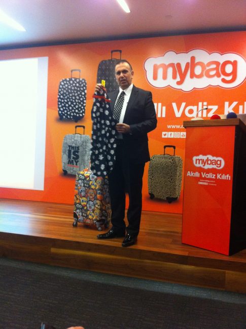 Valizlerin içini ve dışını Mybag koruyor