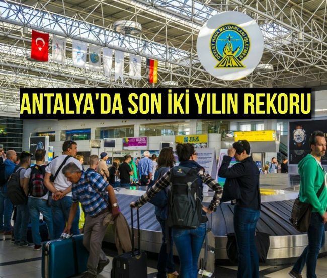 Antalya Havalimanı rekora koşuyor