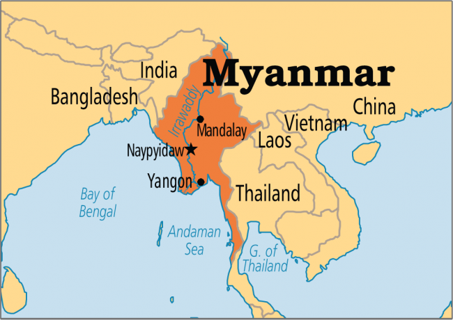 Myanmar’da uçak kayboldu