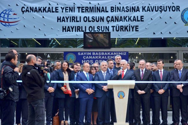 Çanakkale Havalimanı Terminal Binası açıldı