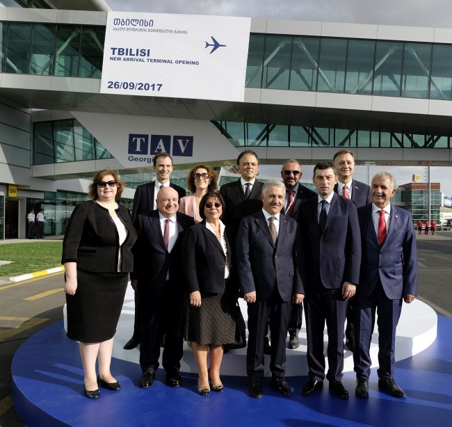 TAV Tiflis’te yeni terminali açtı