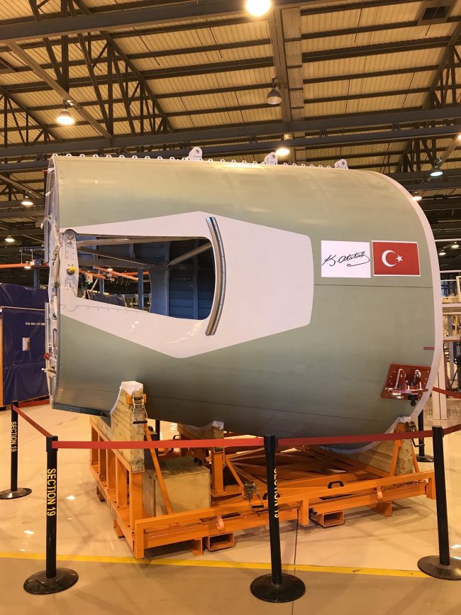 Airbus’ın gövdesini TAİ yaptı