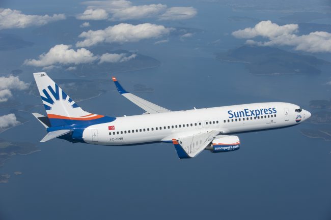 SunExpress, Türkiye’den yurt dışı uçuşlarına başladı