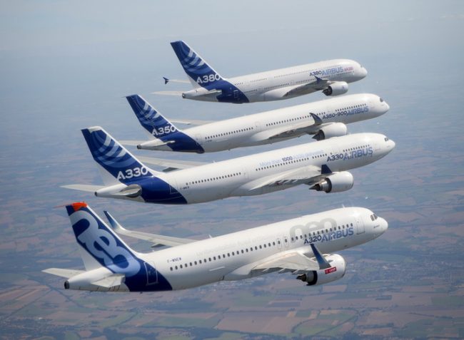 Airbus 2017’de rekor teslimat gerçekleştirdi