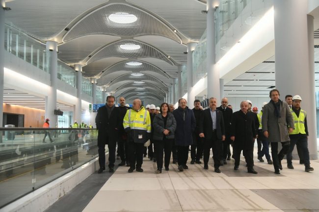 UDH Bakanı Arslan; “İstanbul Yeni Havalimanı’nın %80’i tamamlandı”