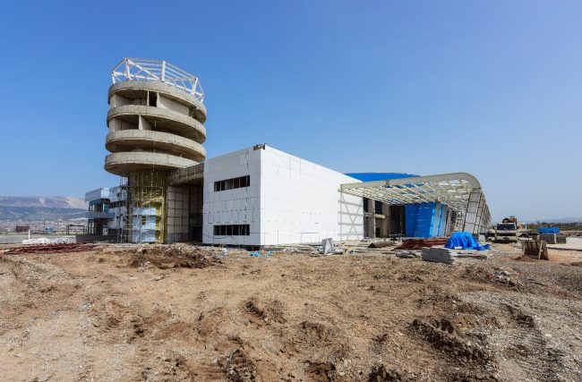Kahramanmaraş Havalimanı Terminal Binası inşaatı bitmek üzere