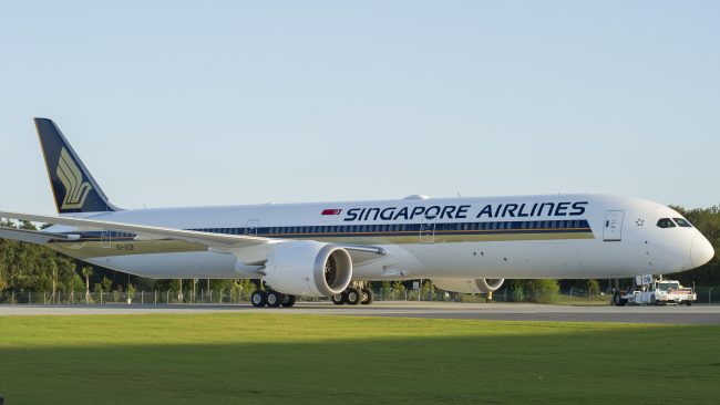 Singapur’un 787-10’ların son durağı Perth’e olacak
