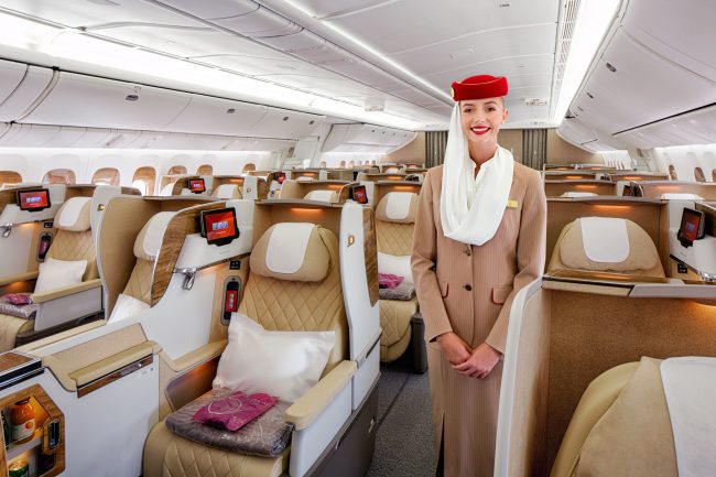 Emirates, B777’ye yeni Business Class koltuk ilave etti