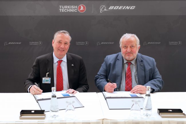 Boeing ile THY Teknik anlaştı