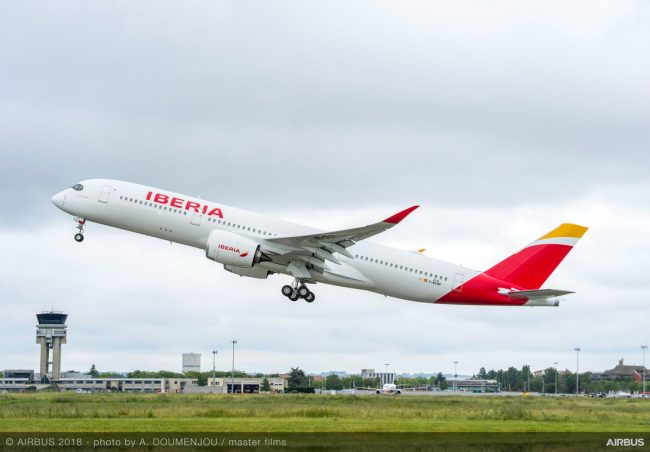 Iberia, A350-900 siparişini teslim aldı
