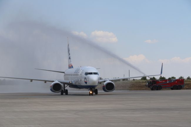 SunExpress, Diyarbakır’dan Avrupa uçuşlarına başladı