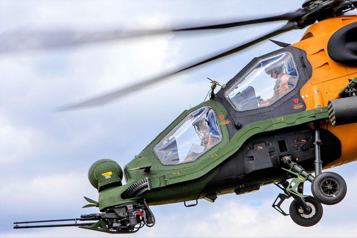 Farnborough Airshow’da ATAK helikopteri gösteri uçuşu yaptı