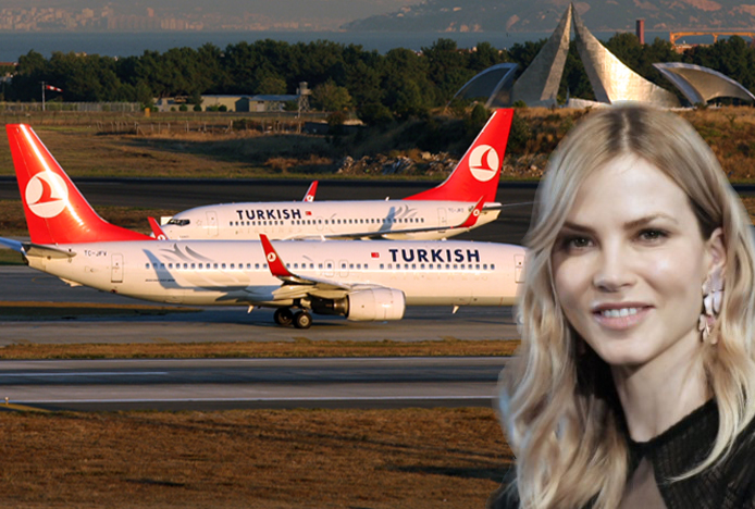 THY’nin yeni eklam yüzü Sylvia Hoeks oldu