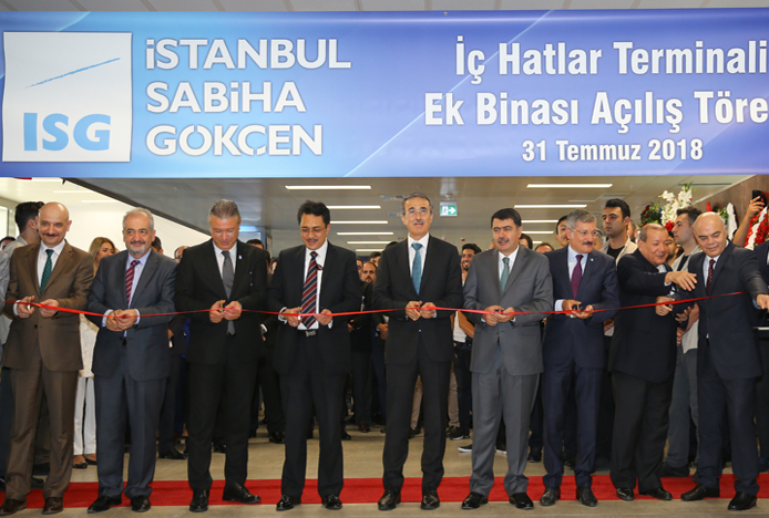 İSG Yeni İç Hatlar Terminali hizmete açıldı