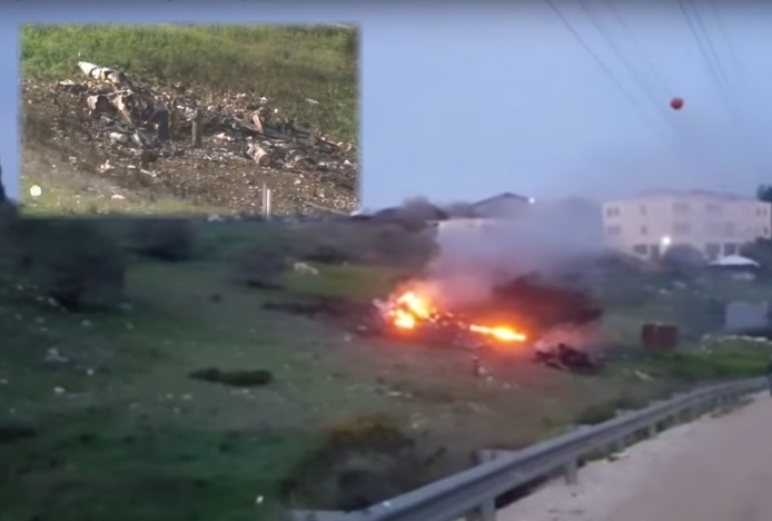 İsrail, Suriye’ye ait savaş uçağını düşürdü