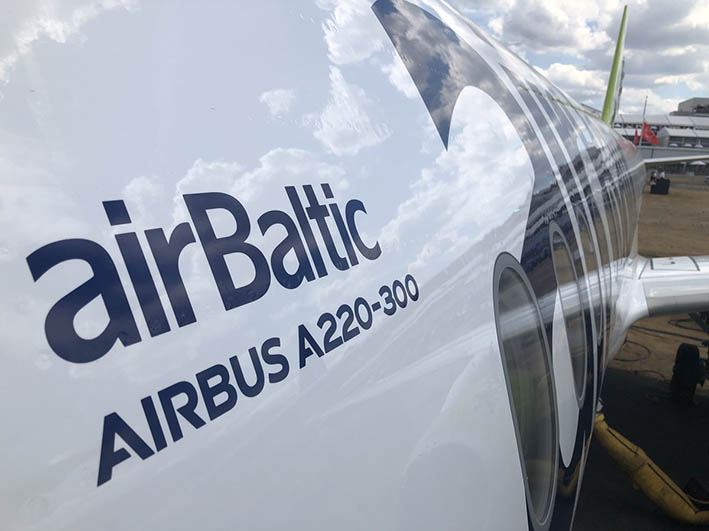 Air Baltic ilk A220-300’ü teslim aldı