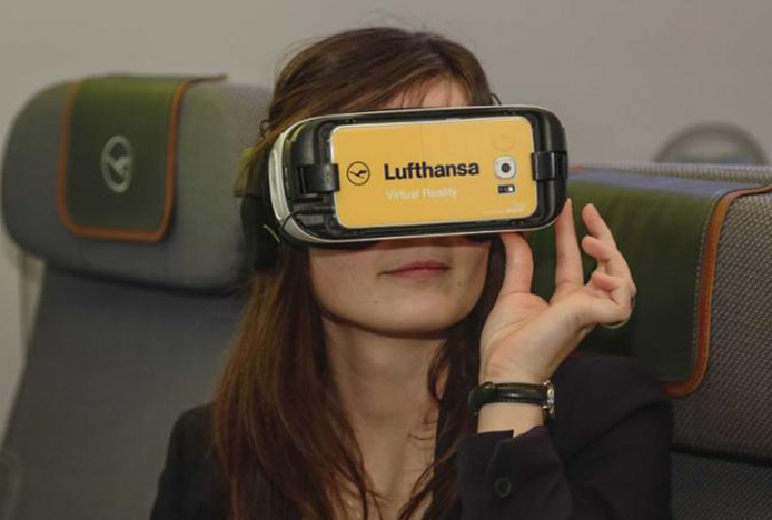 Lufthansa’da VR ile uçuşta keyfli dakikalar