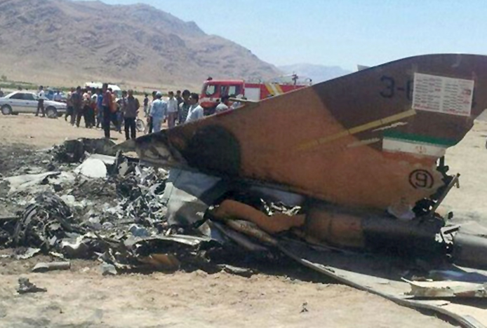 İran Hava Kuvvetleri’nin F-5’i düştü; pilot hayatını kaybetti