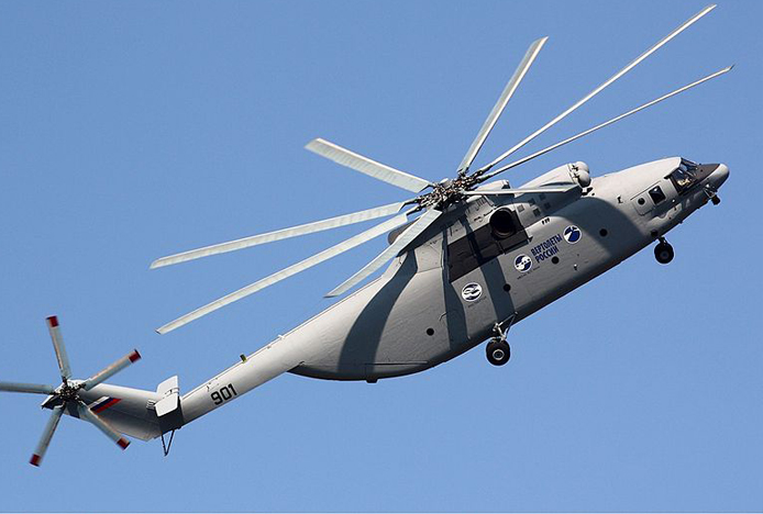 Mi-26T2V ilk uçuşunu başarıyla tamamladı