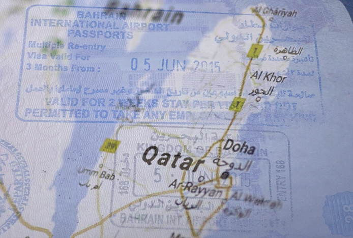 Bahreyn, Katar’a vizeyi durdurdu