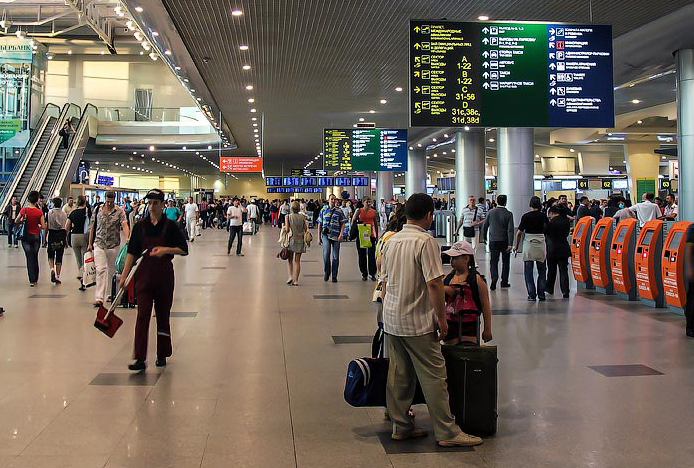 Domodedovo Havalimanı’nından Türkiye’ye gelen yolcu sayısında artış görüldü