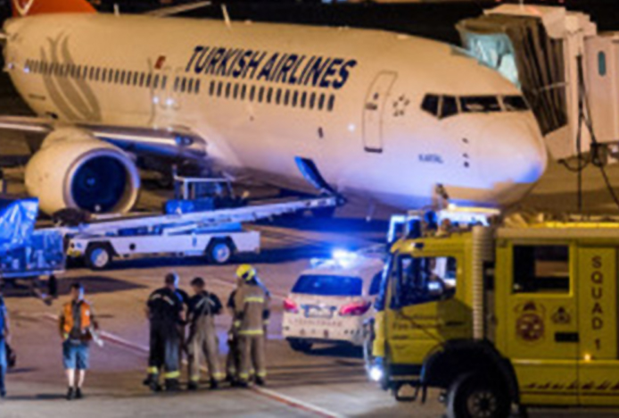 THY uçağı radyoaktif sızıntısı nedeniyle Budapeşteye acil indi
