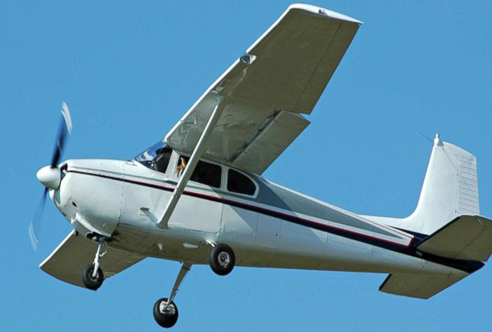Gürcistan’da Cessna 182A düştü