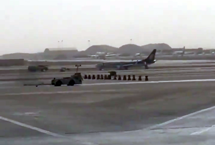 Jet Airways uçağı Riyad Havalimanı’ndan kalkamadı