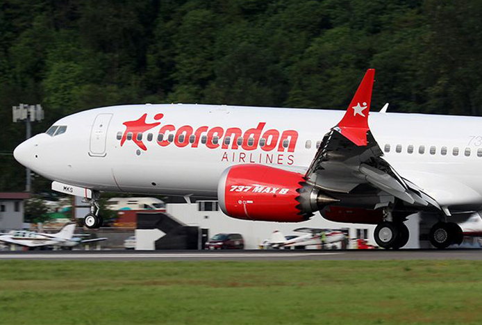 Corendon Airlines, 3 adet daha B-737 MAX 8’i filosuna katıyor