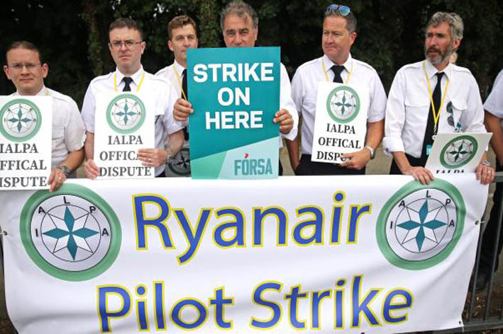 Ryanair de en büyük grev kapıda