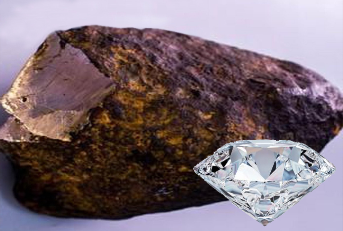 İçinde elmastan sert mineral keşfedildi