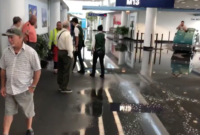 O’Hare Havalimanı’nı su bastı