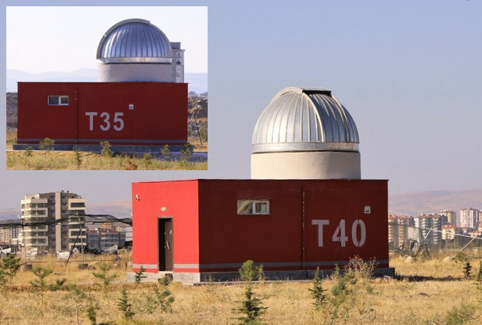 T35 ve T40 optik teleskopları törenle hizmete açıldı