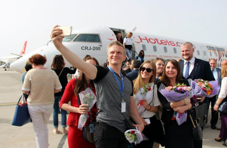 Samsun-Krasnodar uçak seferleri iptal edildi