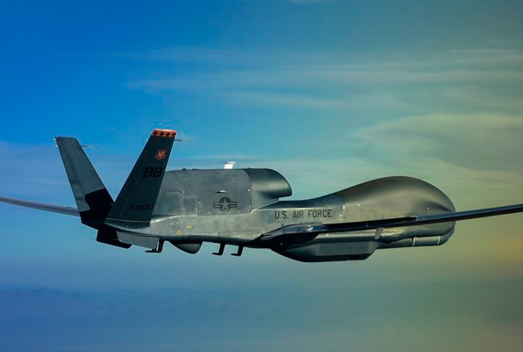 ABD’ye  ait RQ-4 Global Hawk Rusya üzerinde 8 saat uçuş yaptı