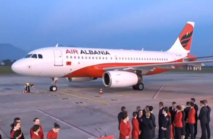 THY ile ortak kurulan Air Albania hizmete başladı