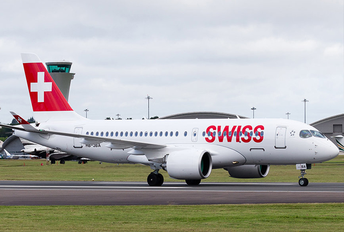 Swiss Air C-100 siparişini değiştiriyor